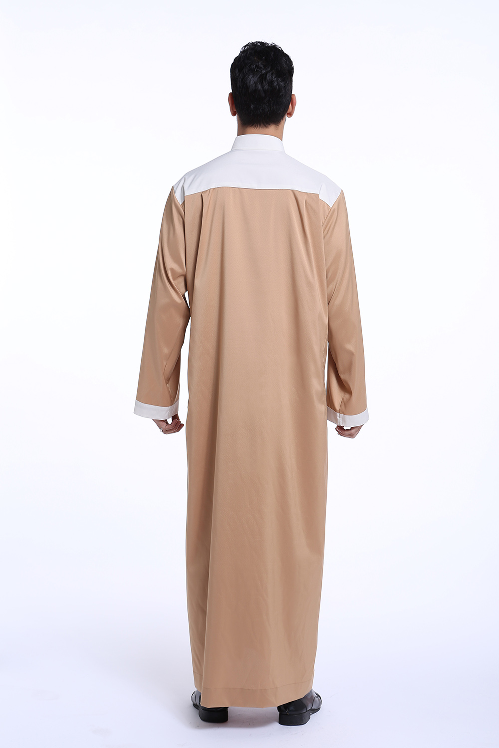 men's Islamic long shirt Muslim robe Middle East men's galabia Muslim Arab men's gown
