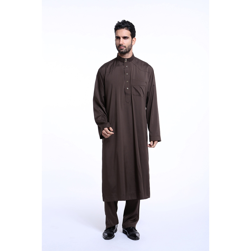 men's Islamic clothing Muslim robe suit men's galabia coordinates Muslim Arab men's two-piece suit