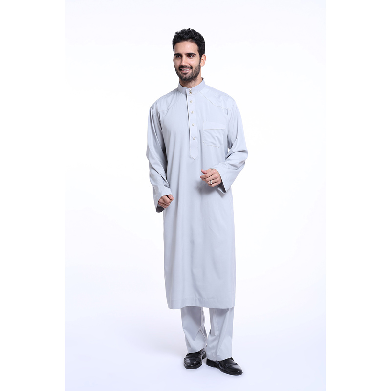 men's Islamic clothing Muslim robe suit men's galabia coordinates Muslim Arab men's two-piece suit