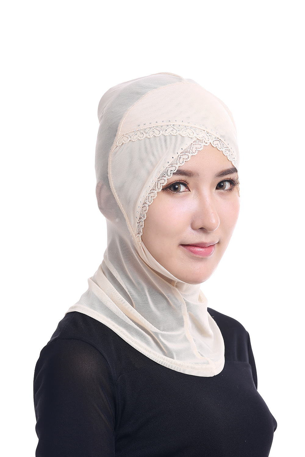 Women's Islamic clothing Muslim bottom cap Middle East lady's hijab Muslim Arab cap(YMD HM206)
