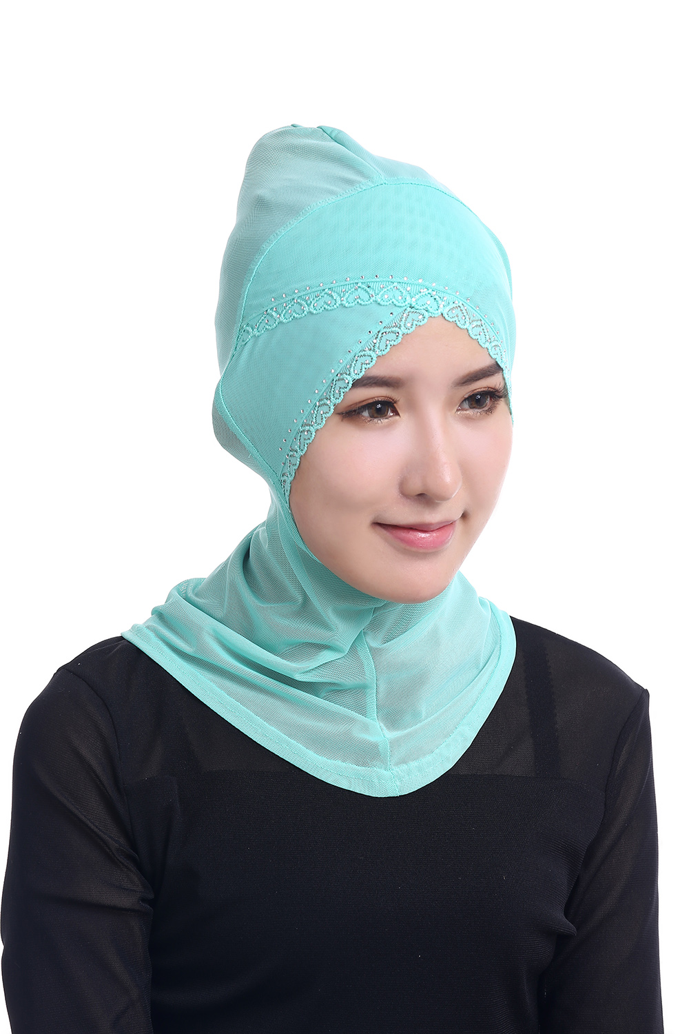 Women's Islamic clothing Muslim bottom cap Middle East lady's hijab Muslim Arab cap(YMD HM206)