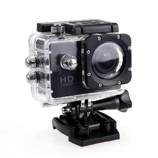 Harambee New HD Sports DV Camera Mini Sports Camera Ultra 30M 1080P Underwater Waterproof Helmet Video Recording Camera Sports Camera