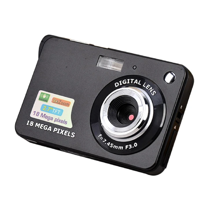 2022 Digital Camera HD TFT LCD Display video camera 18MP 720P 8x Zoom Anti-Shake Camcorder CMOS 2.7 Inch Micro Camera Video