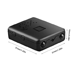 1080p Full HD Mini Camera with Motion Detection and Recorder for Night Vision Home Safety Micro Camcorder Audio Video Recorder