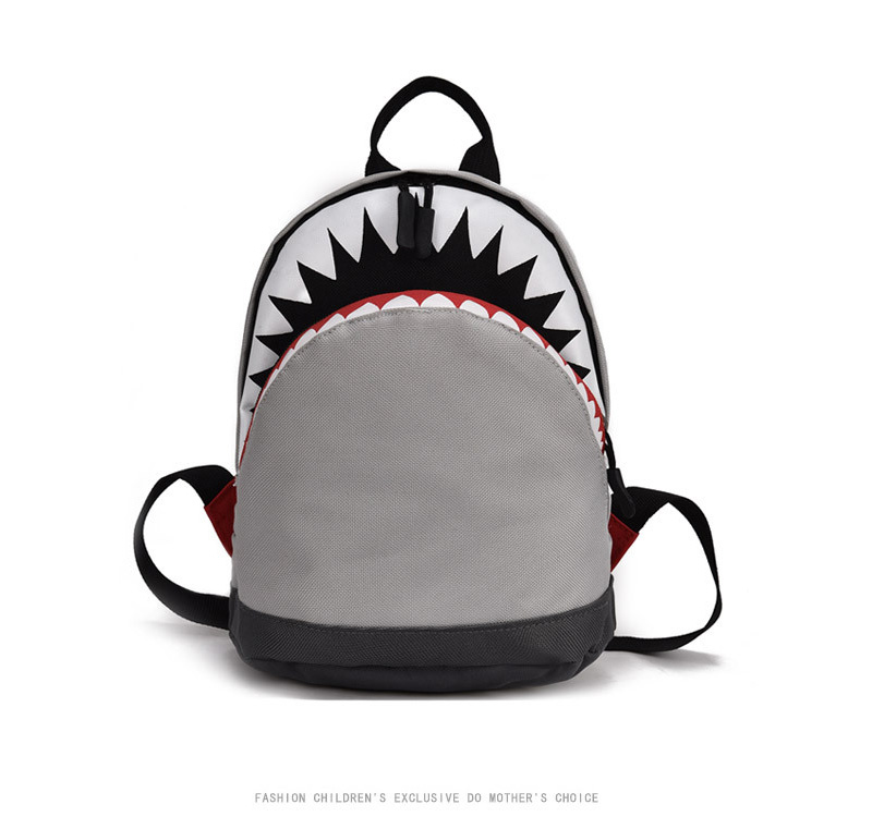 Kids 3D Model Shark School Bags Child's School Bag for Kindergarten Boys and Girls Bagpack Child