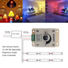 Voltage Stabilizer 12 V Voltage Regulator 8A Power Supply Adjustable Speed Control DC 12V LED Dimmer