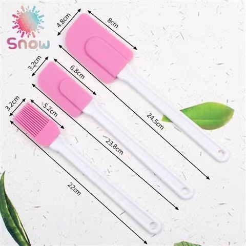͌ Silicone Baking Cake Cream Butter Spatula Scraper Stir Kitchenaid Utens