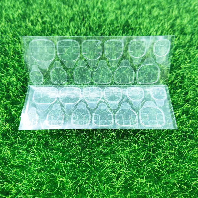 120pcs Double Sided False Nail Art Adhesive Tape Glue Sticker DIY Tips Fake Nail Acrylic Manicure view 3