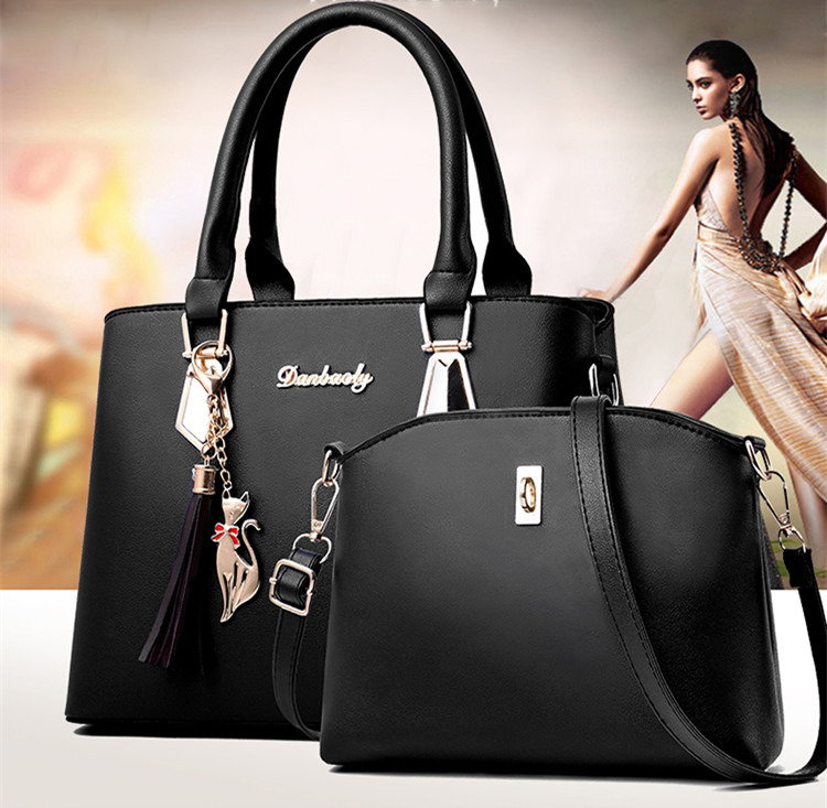 YIQI Crossbody Tote Handbags Chain Composite Bag Women Female Messenger Flap Shoulder Pocket