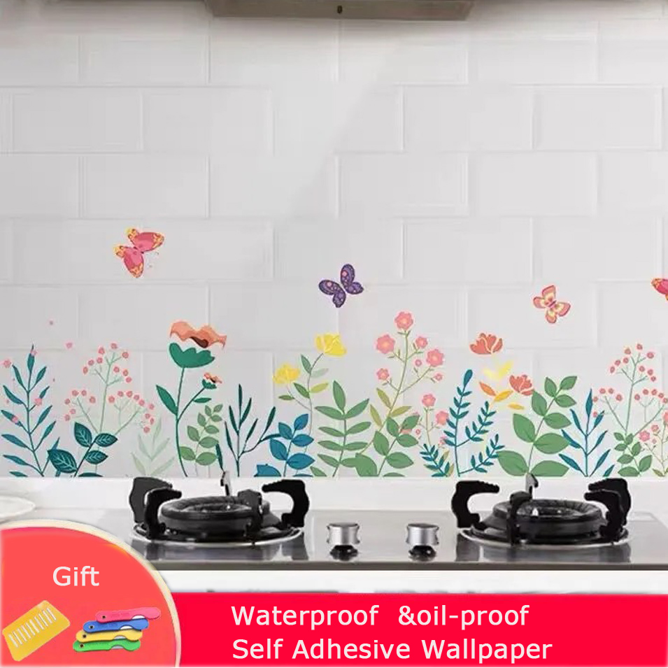 Waterproof Marble Self Adhesive Wallpaper Vinyl Film Wall Stickers Bathroom Kitchen Cupboard Room Decoration Sticky Paper Decal