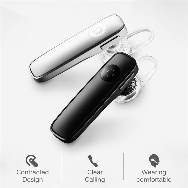 Bluetooth Earbuds Hook Sport Business Wireless Earphones Built-in Mic For Smartphone Hands Free Call