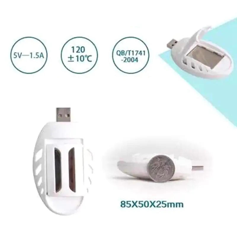 Portable Electric USB Mosquito Repellent Heater Anti Mosquito Killer Pest Fly Insect Heater For Home
