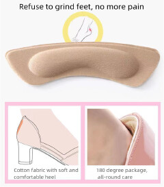 Women Insoles For Shoes High Heels Cushions Anti-wear Adjust Size Protector Sticker Pain Relief Foot Care Shoes Care