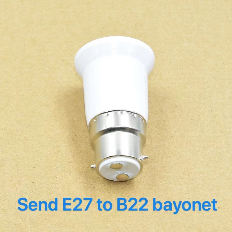 E27 + B22 Dual Base Wireless Bluetooth Speaker Bulb LED Light Smart Music Player Audio Player LED 12W Music Bulb White Light + Color Remote Control White 12W