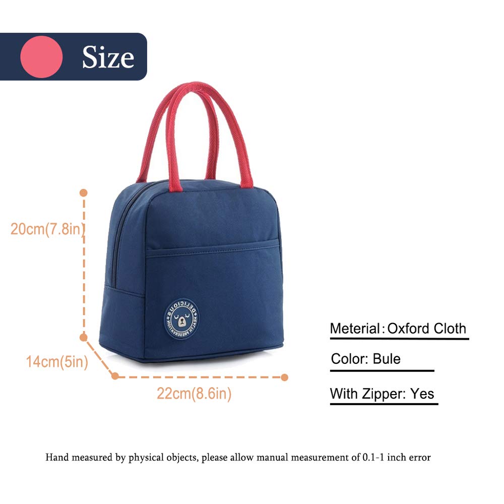 Insulated Lunch Bags for Women,Lunch Cool Bag Adults Water-Resistant Thermal Leak-Proof Lunch