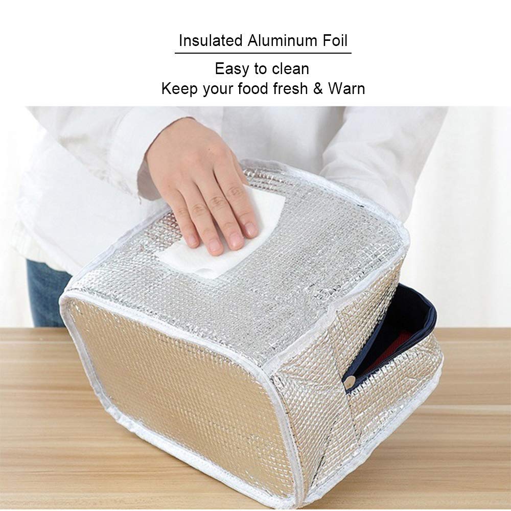 Insulated Lunch Bags for Women,Lunch Cool Bag Adults Water-Resistant Thermal Leak-Proof Lunch