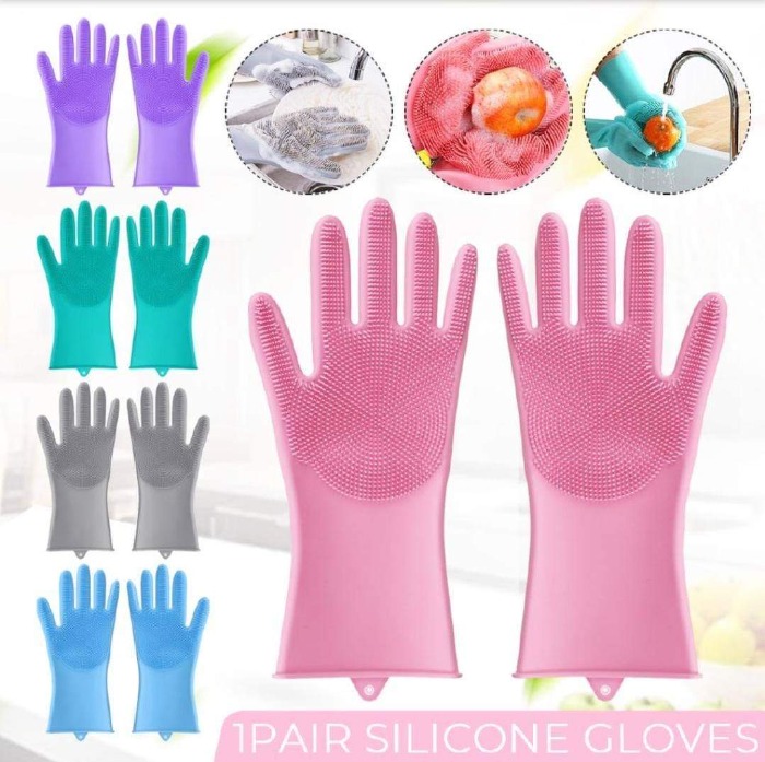 Silicon gloves