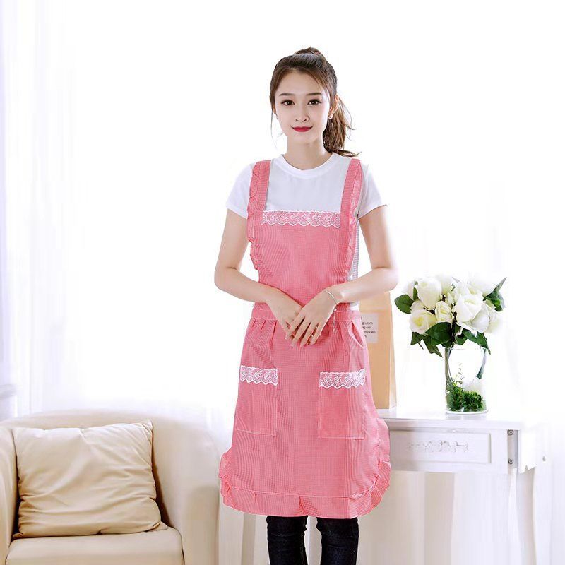 Apron family kitchen waterproof oil proof breathable comfortable work clothes Cooking Apron Kitchen
