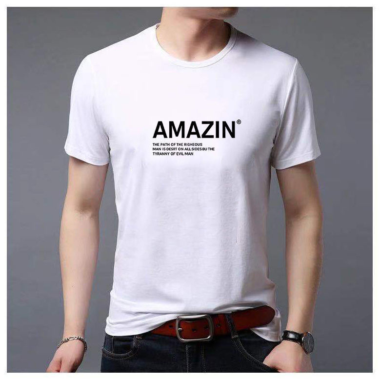 Men's t-shirt short-sleeved young student casual t-shirt
