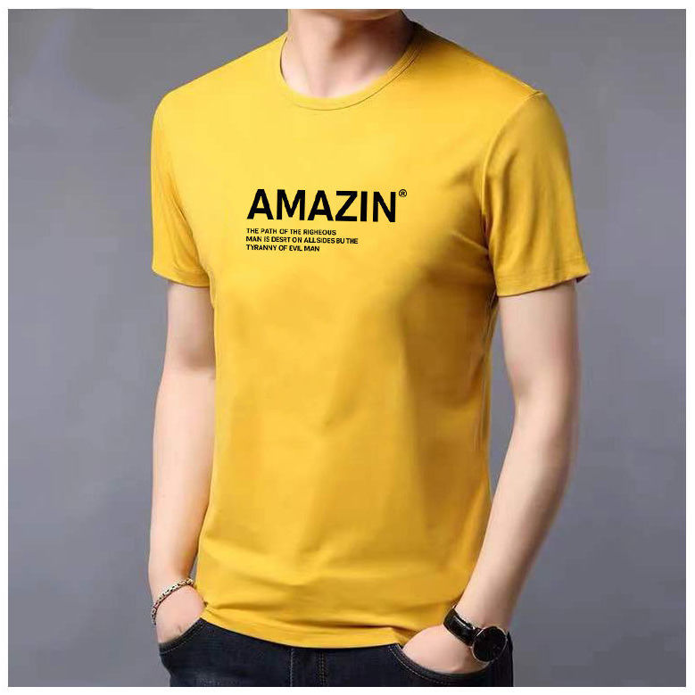 Men's t-shirt short-sleeved young student casual t-shirt