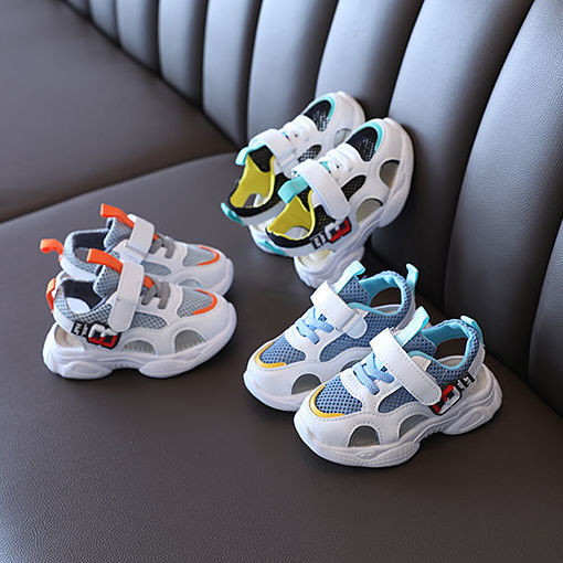 Summer new style children's sports flat casual shoes
