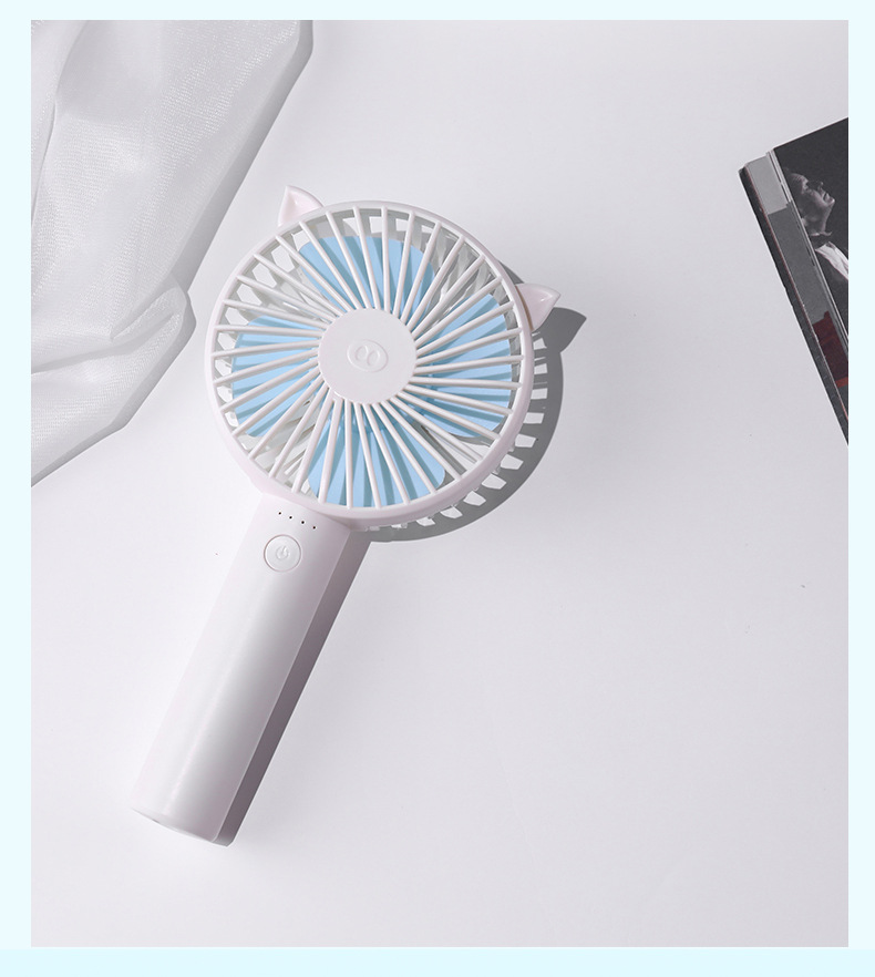 Portable mini mute fan desktop fan portable handheld fan