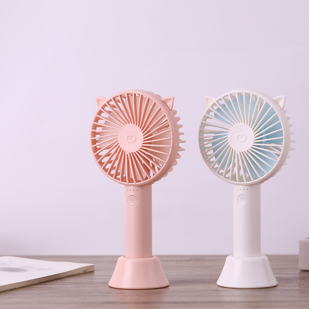 Portable mini mute fan desktop fan portable handheld fan