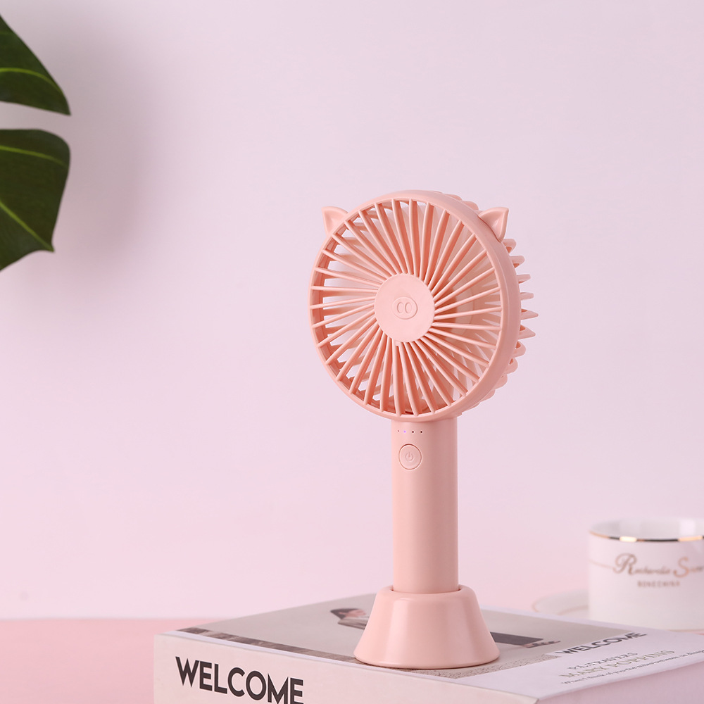Portable mini mute fan desktop fan portable handheld fan