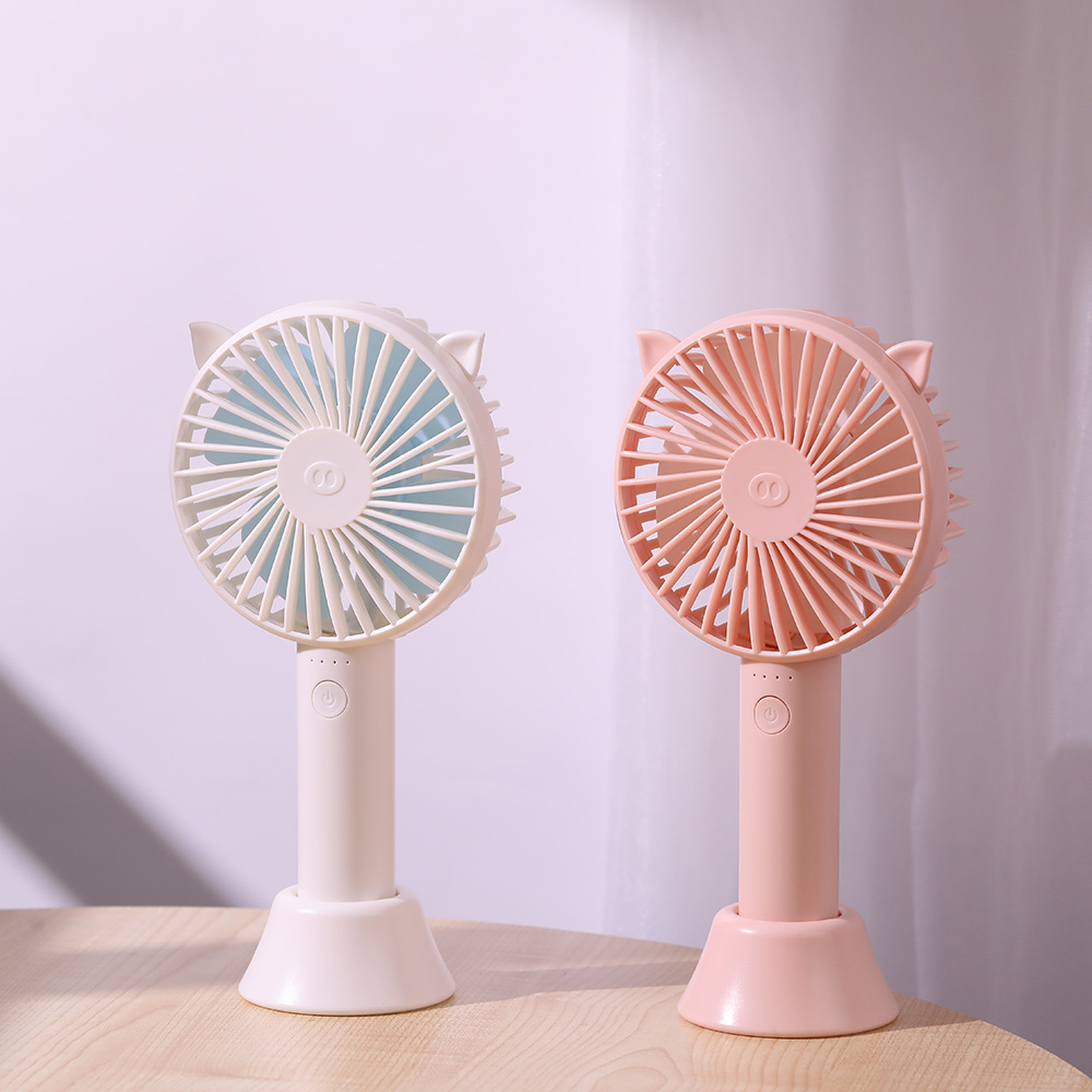 Portable mini mute fan desktop fan portable handheld fan