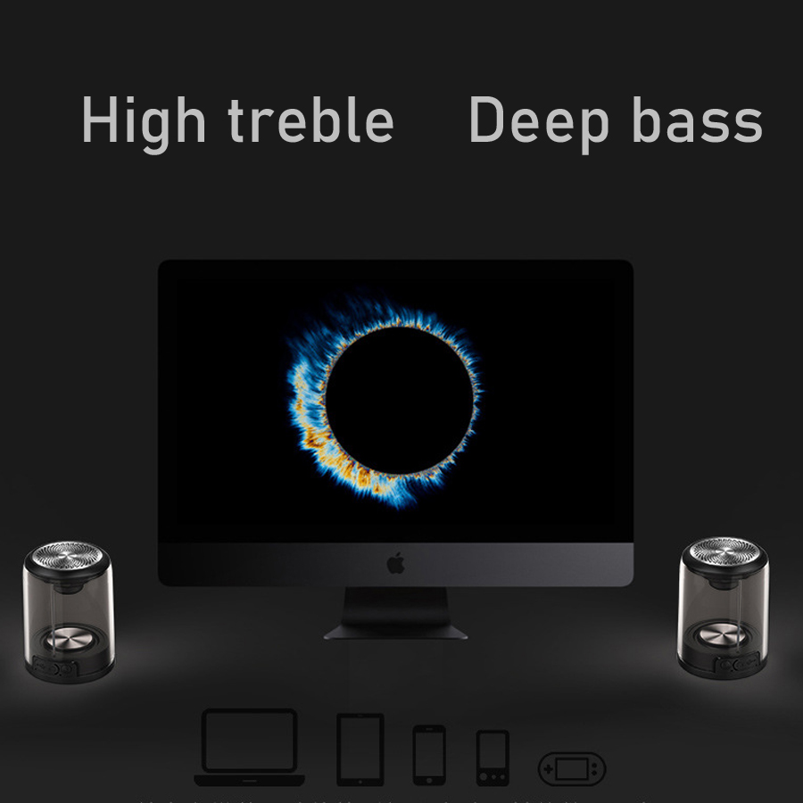 Wireless Waterproof Magnetic Bluetooth Speaker Combination Outdoor Portable Creative Gifts