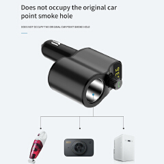 Car Bluetooth FM transmitter 3usb charger Wireless handsfree