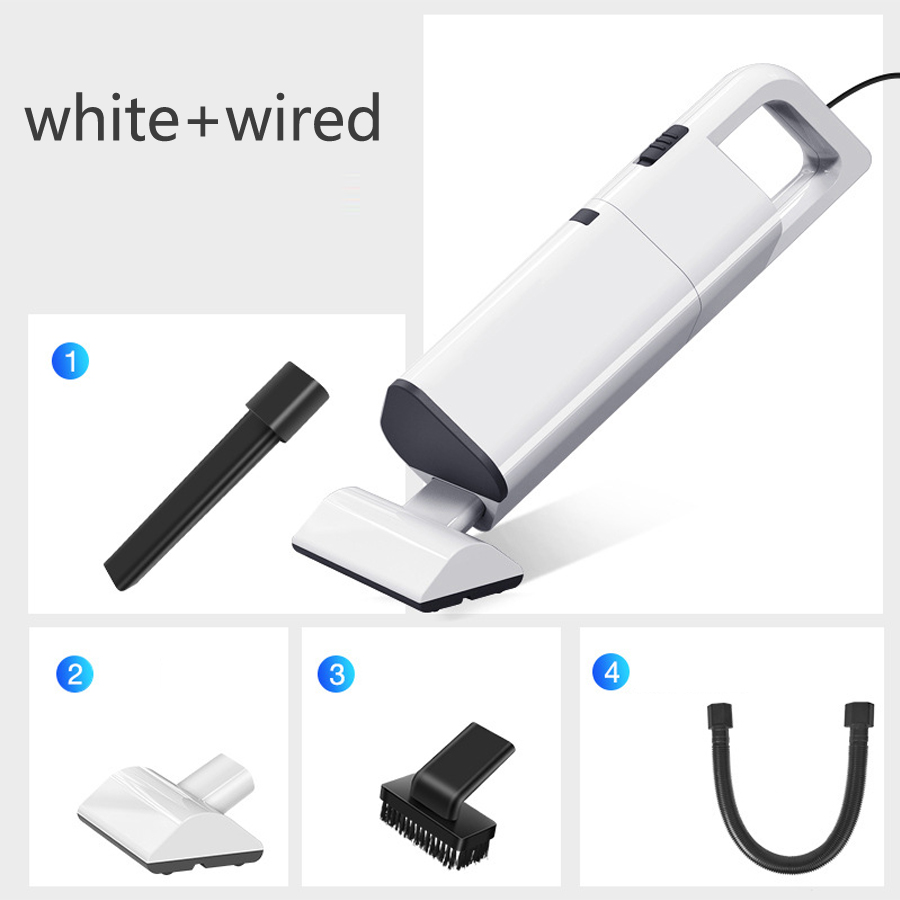 Car vacuum cleaner wireless strong suction dry and wet dual purpose household vehicle