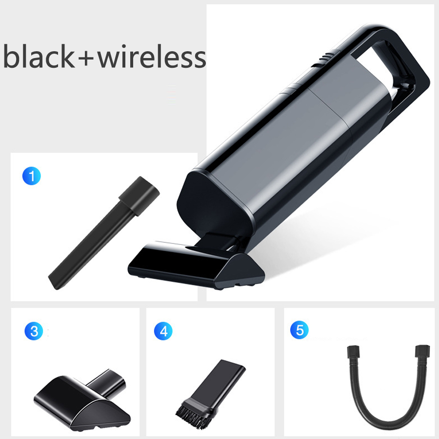 Car vacuum cleaner wireless strong suction dry and wet dual purpose household vehicle