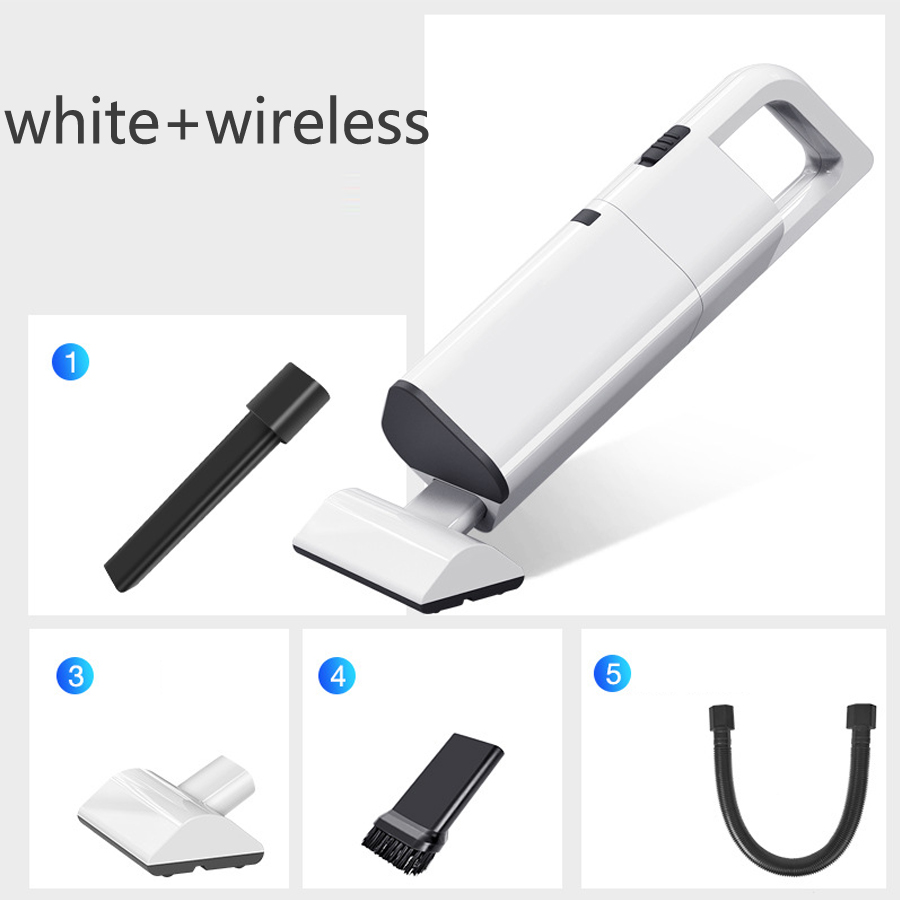 Car vacuum cleaner wireless strong suction dry and wet dual purpose household vehicle