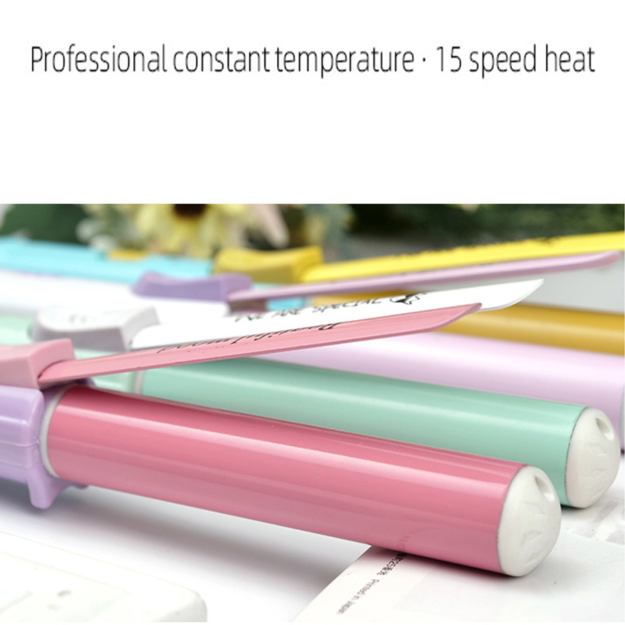 Electric Bucket ceramic curling Iron Waver Stylin Dry and wet straight curl without injury and perm