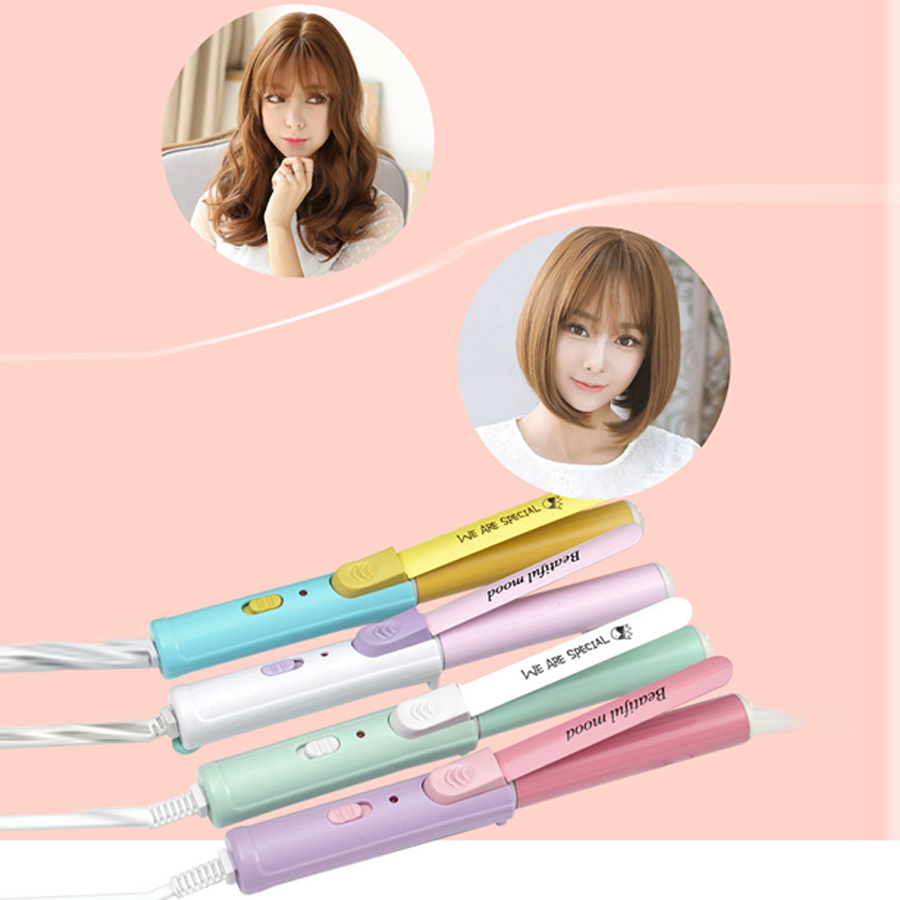 Electric Bucket ceramic curling Iron Waver Stylin Dry and wet straight curl without injury and perm