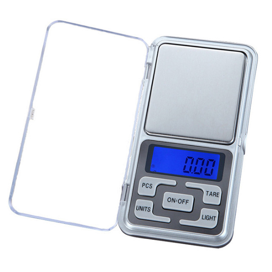 Mini kitchen food jewelry scale precision electronic scale portable stainless steel