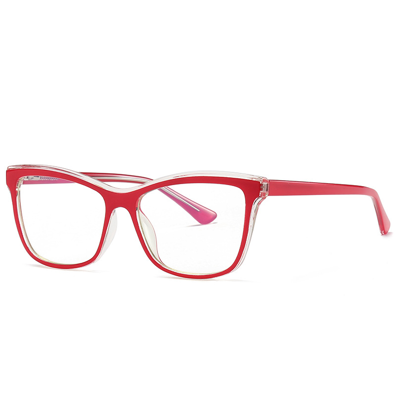 Blue proof flat lens fashionable full frame Nordic glasses Spectacle Frames Retro anti-blue