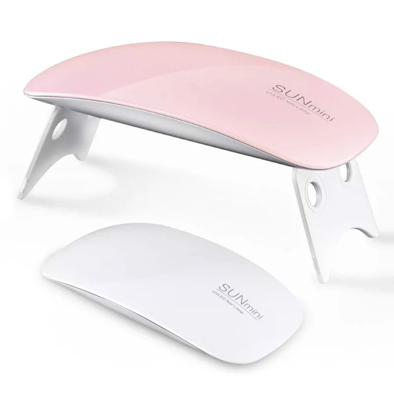 Nail sunmini mouse light therapy machine led portable nail polish glue baking lamp usb interface view 2