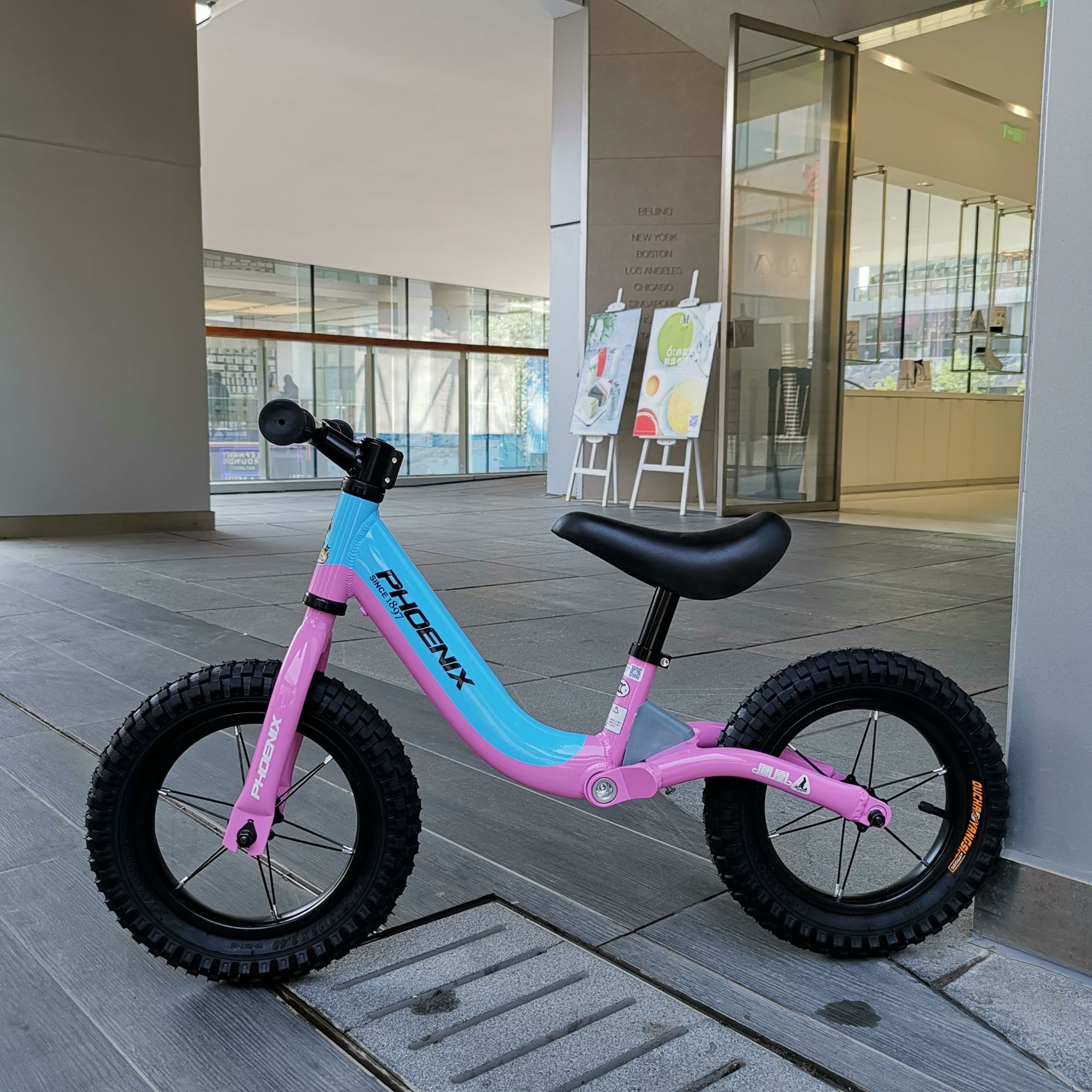 Children's balance car two wheels'slide car bicycle shock absorption no pedal bab 3-6 years old