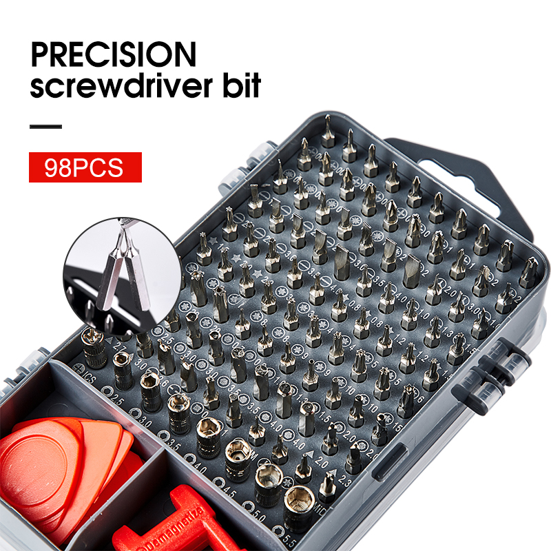 112 in 1ScrewdriverSet Magnetic Screwdriver Bit Torx Multi Phone Repair Tools Kit Electronic Tool