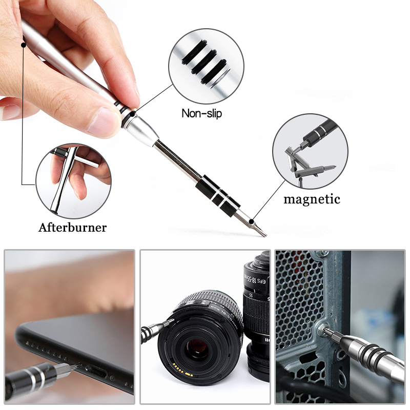 112 in 1ScrewdriverSet Magnetic Screwdriver Bit Torx Multi Phone Repair Tools Kit Electronic Tool