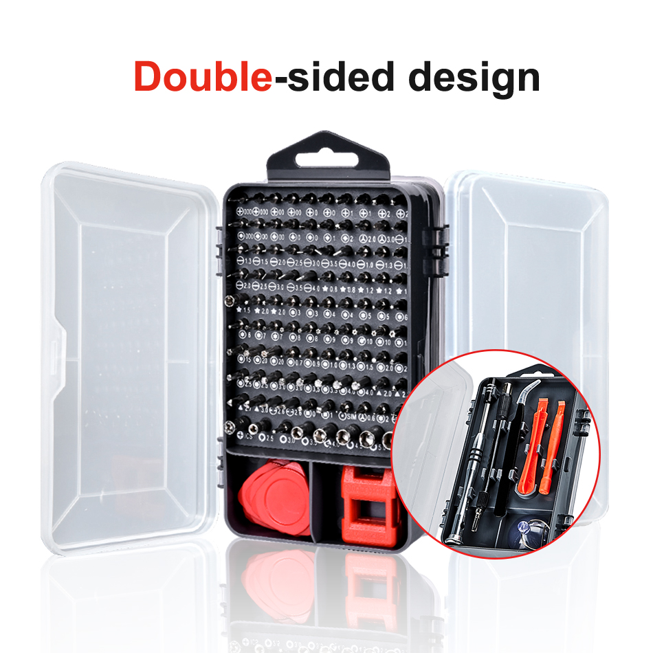 112 in 1ScrewdriverSet Magnetic Screwdriver Bit Torx Multi Phone Repair Tools Kit Electronic Tool
