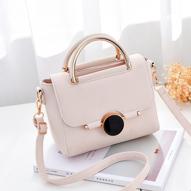 Fashion handbag shoulder PU Leather bags women zipper lady