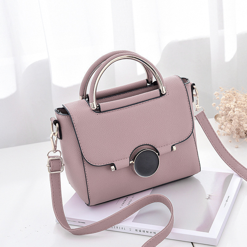 Fashion handbag shoulder PU Leather bags women zipper lady