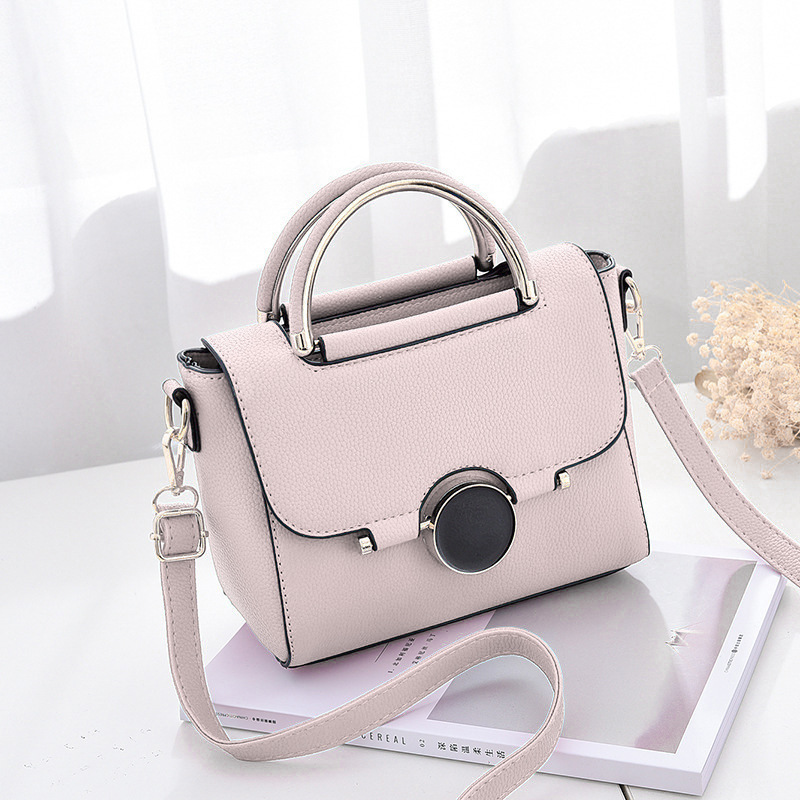 Fashion handbag shoulder PU Leather bags women zipper lady
