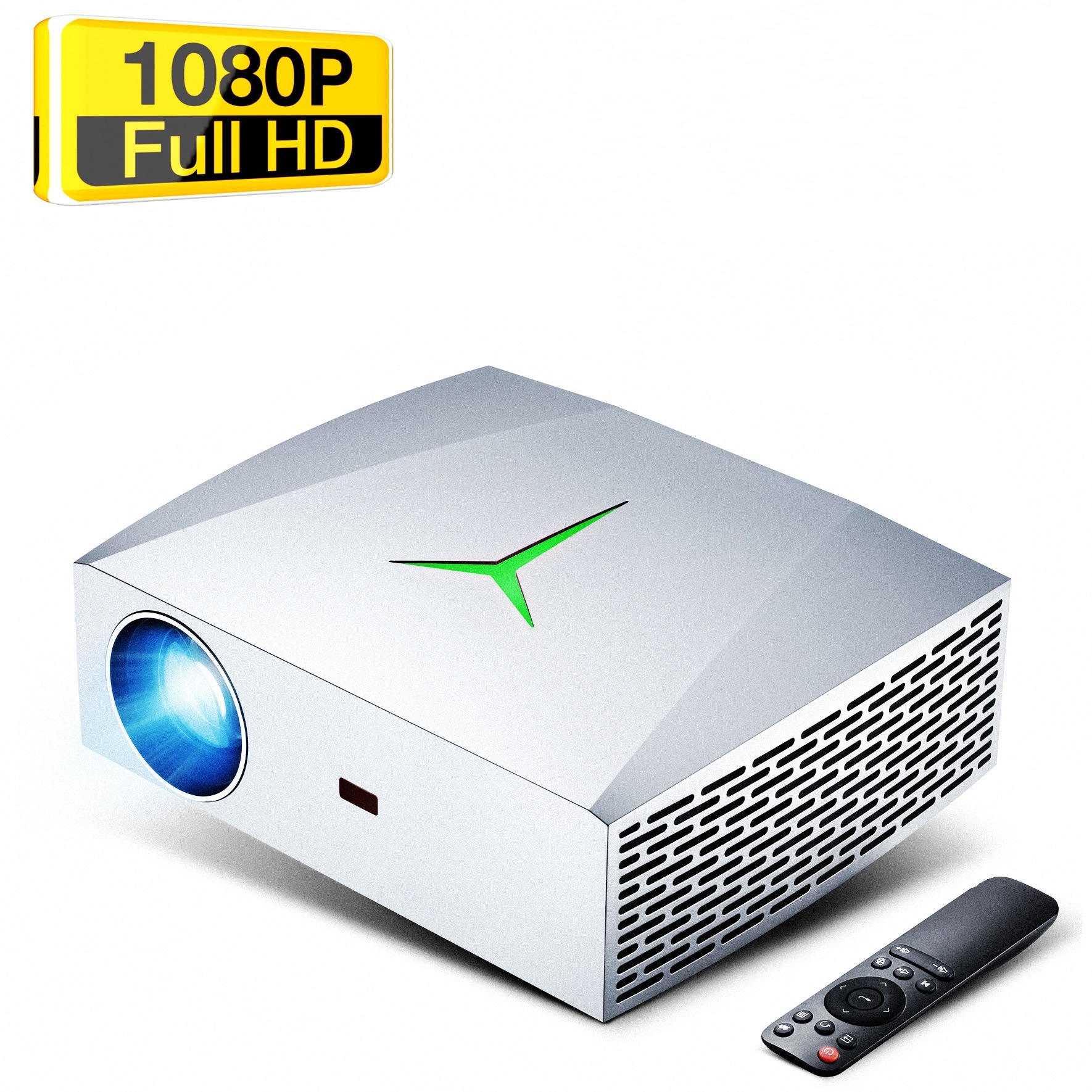 New f40up Full Hd 1080p office and home Android 2 + 16g intelligent WiFi projector