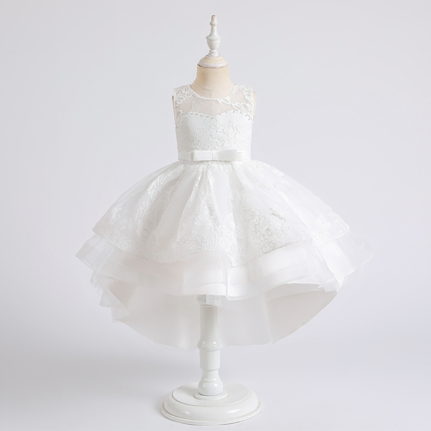 New children's dress lace wedding dress show dress