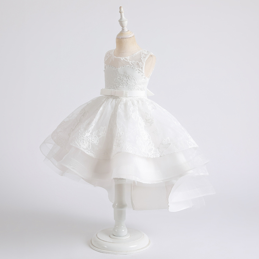 New children's dress lace wedding dress show dress