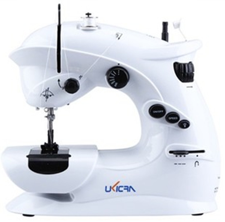 New household mini electric sewing machine desk type small sewing machine 403 thick material machine